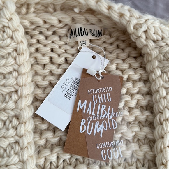 Malibu Bum Cozy Sweater in Cream - Picture 4 of 4